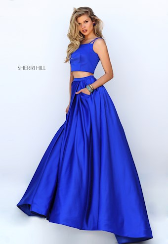 Sherri Hill 50295 #3 Royal vertical thumbnail