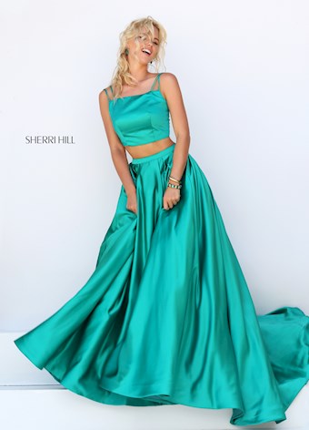 Sherri Hill 50295 #2 Emerald vertical thumbnail