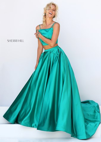 Sherri Hill 50295 #13 Emerald vertical thumbnail