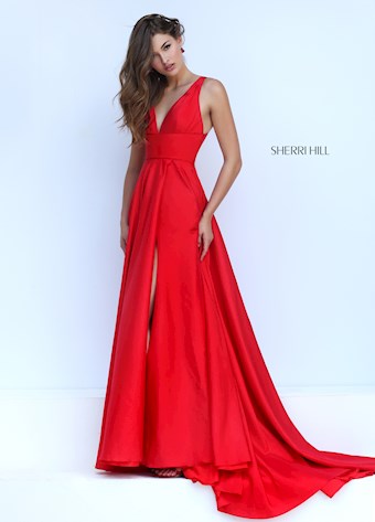 Sherri Hill 50296 #6 Red vertical thumbnail
