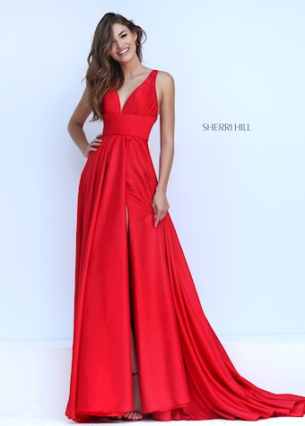 Sherri Hill 50296 #3 Red vertical thumbnail