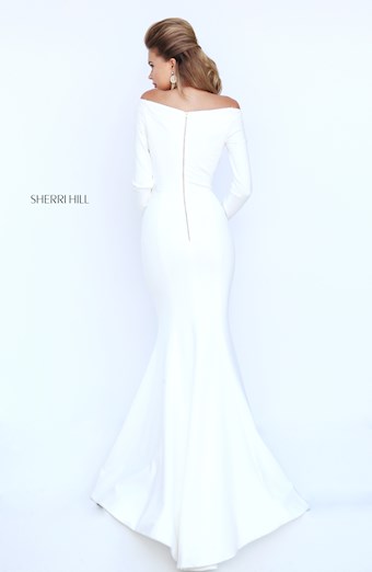 Sherri Hill 50307 #3 Ivory vertical thumbnail