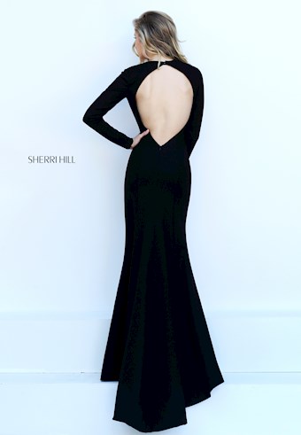 Sherri Hill 50309 #1 Black vertical thumbnail