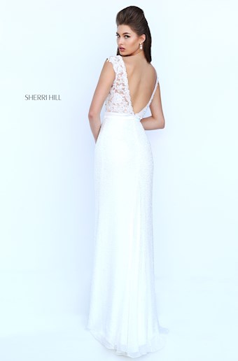 Sherri Hill 50314 #1 Ivory vertical thumbnail