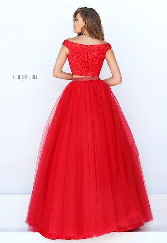 Sherri Hill 50315 #1 Red vertical thumbnail