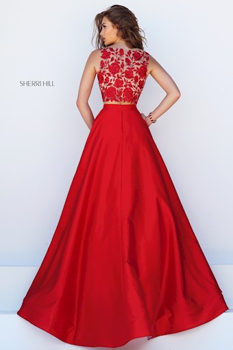 Sherri Hill 50318 #1 Red vertical thumbnail