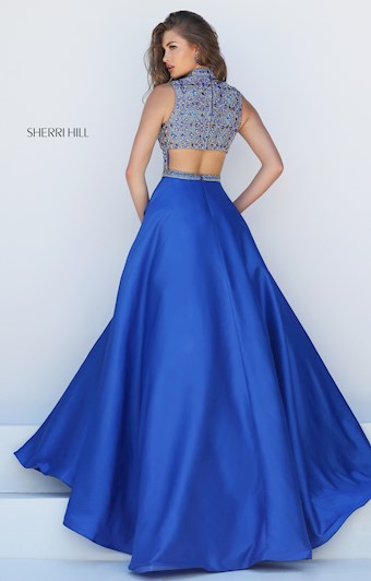 Sherri Hill 50320 #1 Royal vertical thumbnail