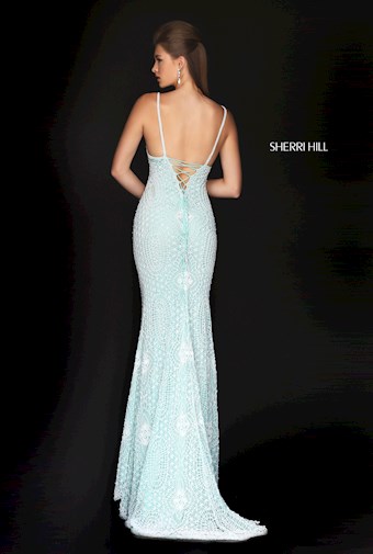 Sherri Hill 50378 #2 Nude/Ivory vertical thumbnail