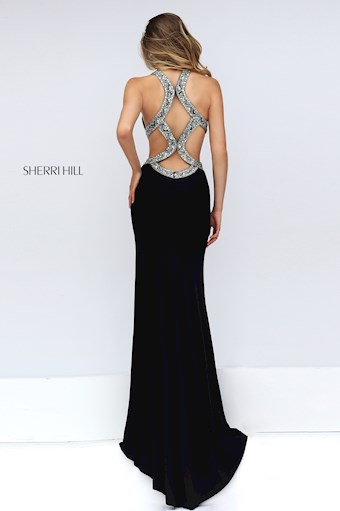 Sherri Hill 50383 #1 Black vertical thumbnail