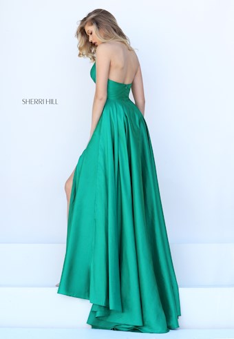 Sherri Hill 50403 #1 Emerald vertical thumbnail