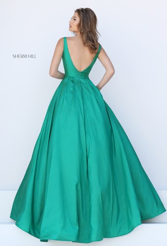 Sherri Hill 50404 #4 Emerald vertical thumbnail