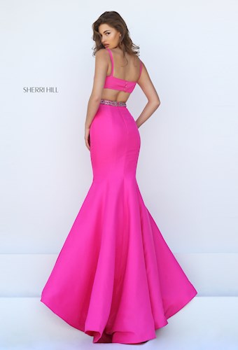 Sherri Hill 50408 #6 Fuchsia vertical thumbnail