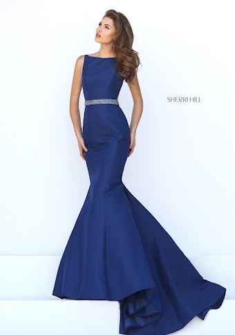 Sherri Hill 50408 #4 Navy vertical thumbnail