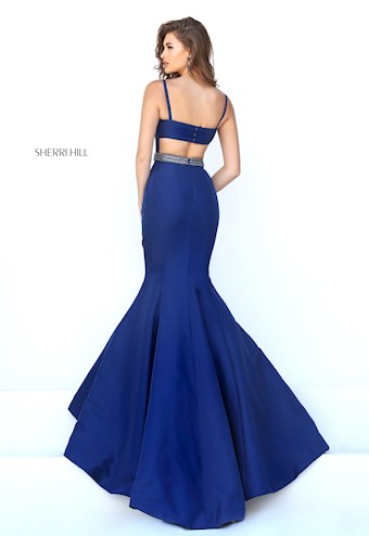 Sherri Hill 50408 #2 Navy vertical thumbnail