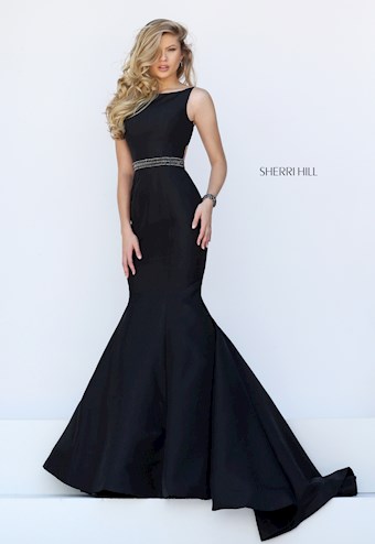 Sherri Hill 50408 #5 Black vertical thumbnail