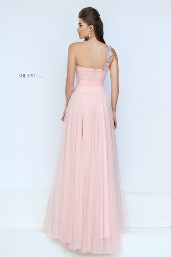Sherri Hill 50409 #1 Blush vertical thumbnail