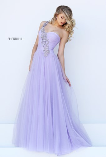 Sherri Hill 50409 #3 Lilac vertical thumbnail