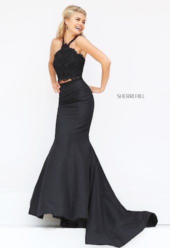 Sherri Hill 50419 #5 Black vertical thumbnail