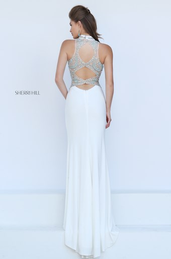 Sherri Hill 50428 #3 Ivory vertical thumbnail
