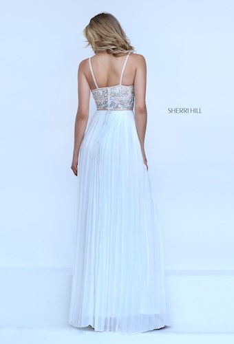 Sherri Hill 50432 #1 Ivory/Multi vertical thumbnail