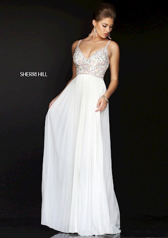 Sherri Hill 50432 #3 Ivory/Multi vertical thumbnail