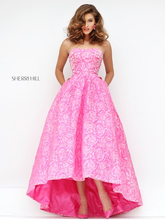 Sherri Hill 50436 #0 default Pink frontface vertical thumbnail