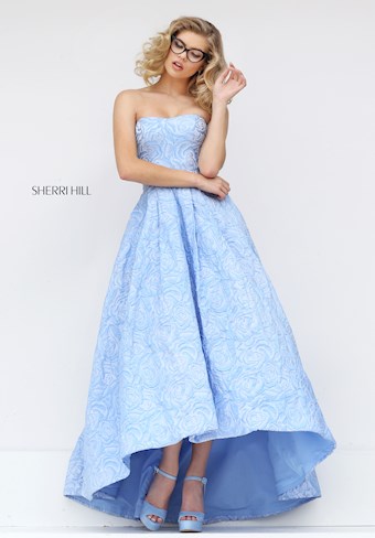 Sherri Hill 50436 #20 Blue vertical thumbnail