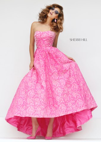 Sherri Hill 50436 #12 Pink vertical thumbnail