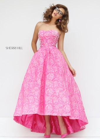 Sherri Hill 50436 #10 Pink vertical thumbnail