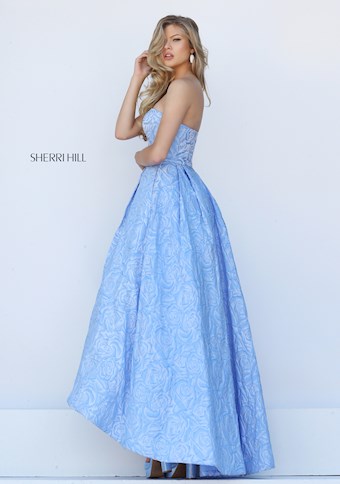 Sherri Hill 50436 #3 Blue vertical thumbnail