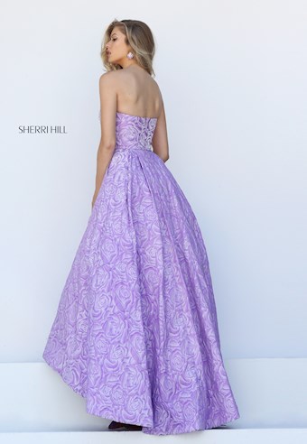Sherri Hill 50436 #4 Lilac vertical thumbnail
