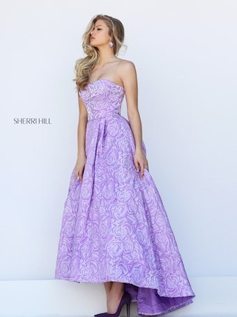 Sherri Hill 50436 #17 Lilac vertical thumbnail