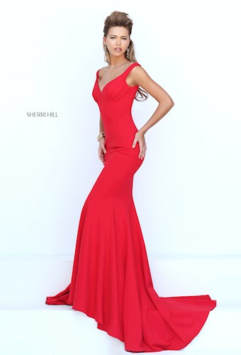 Sherri Hill 50441 #2 Red vertical thumbnail