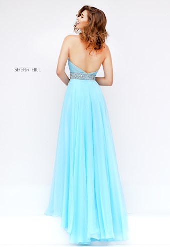 Sherri Hill 50454 #3 Light Blue vertical thumbnail
