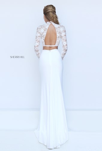 Sherri Hill 50455 #4 Ivory vertical thumbnail
