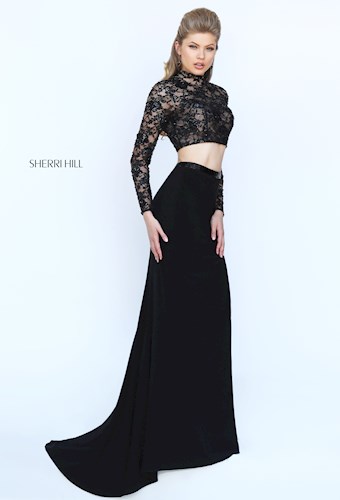 Sherri Hill 50455 #2 Black vertical thumbnail