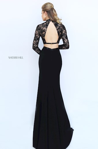 Sherri Hill 50455 #3 Black vertical thumbnail