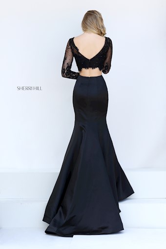 Sherri Hill 50467 #1 Black vertical thumbnail