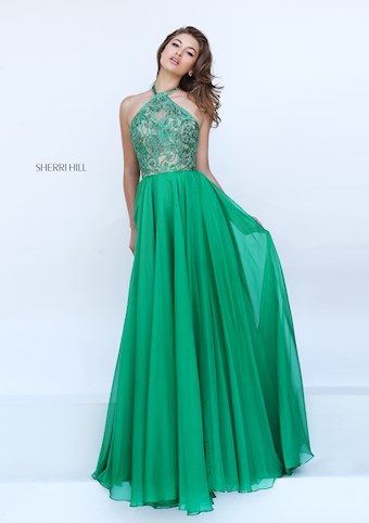 Sherri Hill 50468 #5 Emerald vertical thumbnail
