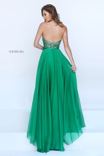 Sherri Hill 50468 #3 Emerald vertical thumbnail