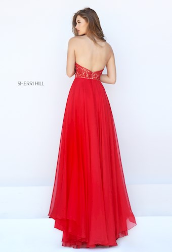 Sherri Hill 50468 #2 Red vertical thumbnail