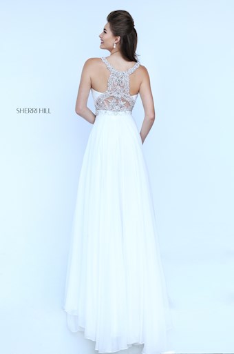 Sherri Hill 50469 #1 Ivory vertical thumbnail