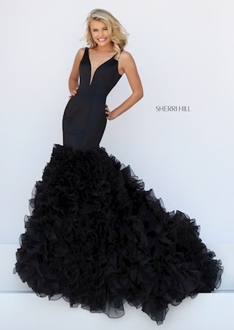 Sherri Hill 50487 #31 Black vertical thumbnail