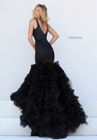 Sherri Hill 50487 #17 Black vertical thumbnail