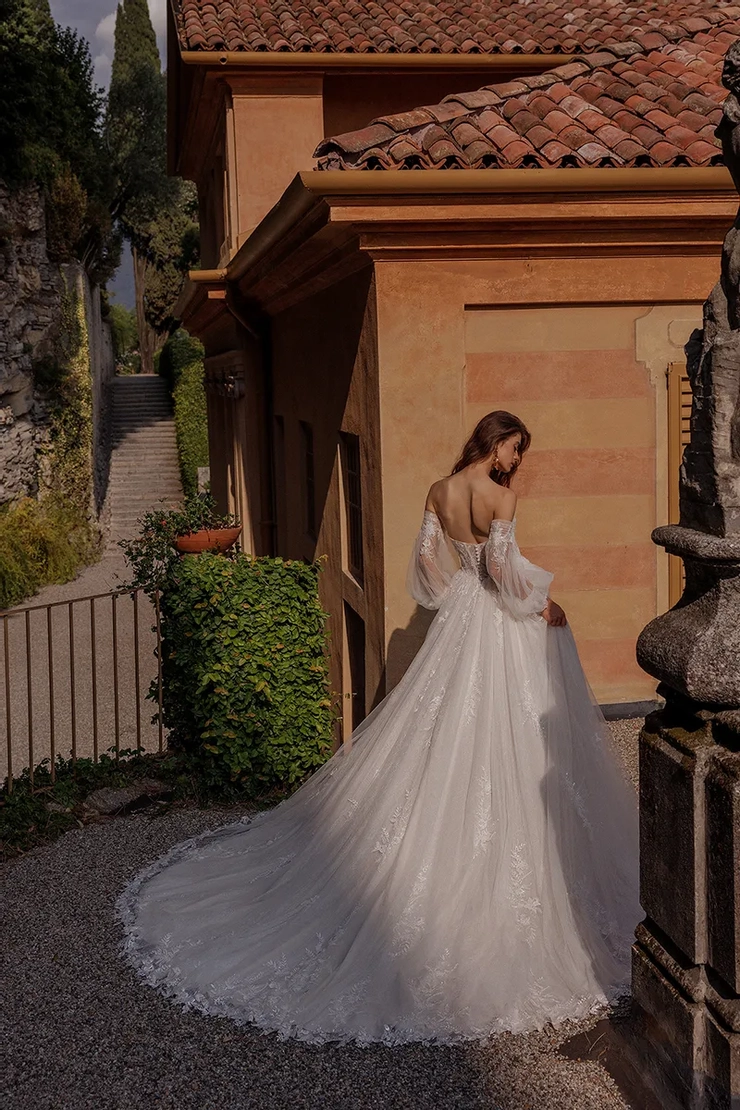 Justin Alexander Style #88398SL #1 backface vertical picture