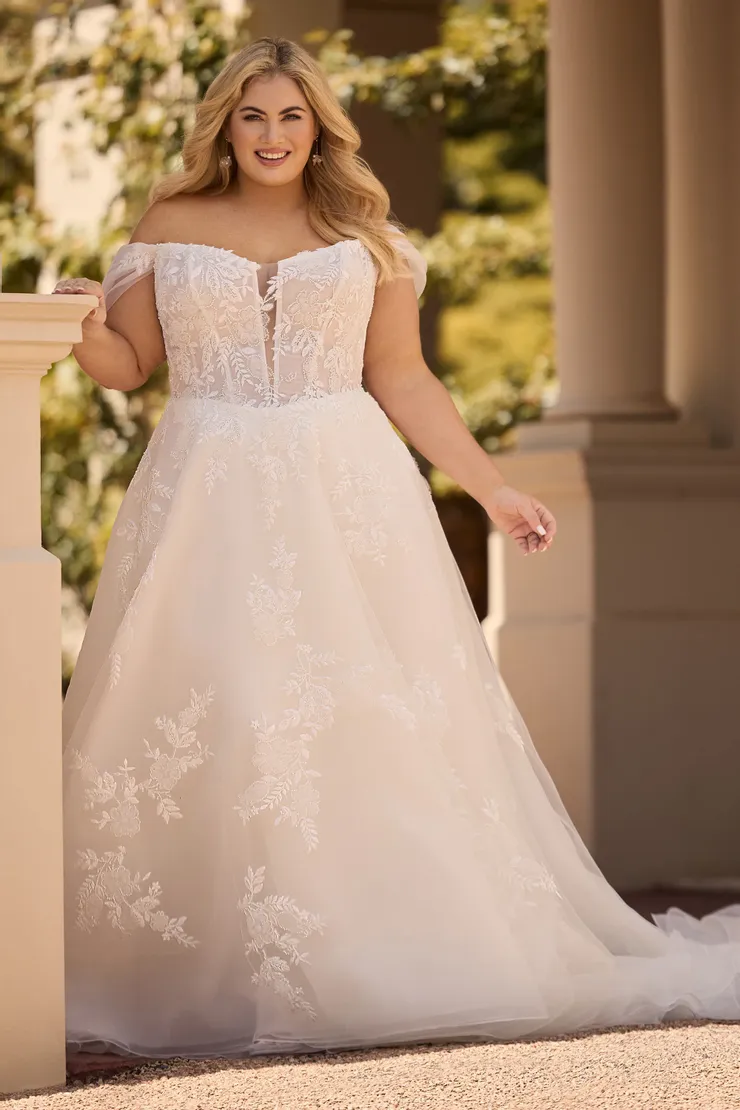 Sophia Tolli Style #Y3168 #1 frontface vertical picture