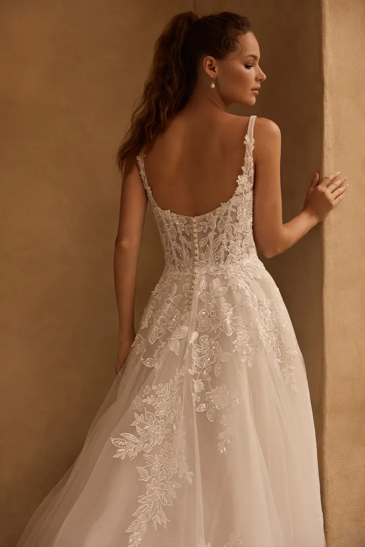 Sophia Tolli Style #Y3173 #5 backface vertical cropped picture