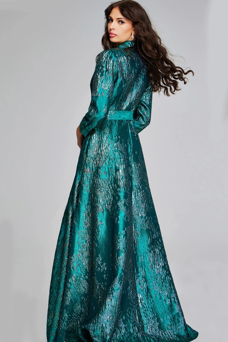 Jovani Style #40297 #3 default Green backface vertical picture