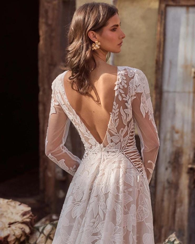 La Perle by Calla Blanche Style #LP2436 #3 backface vertical cropped picture