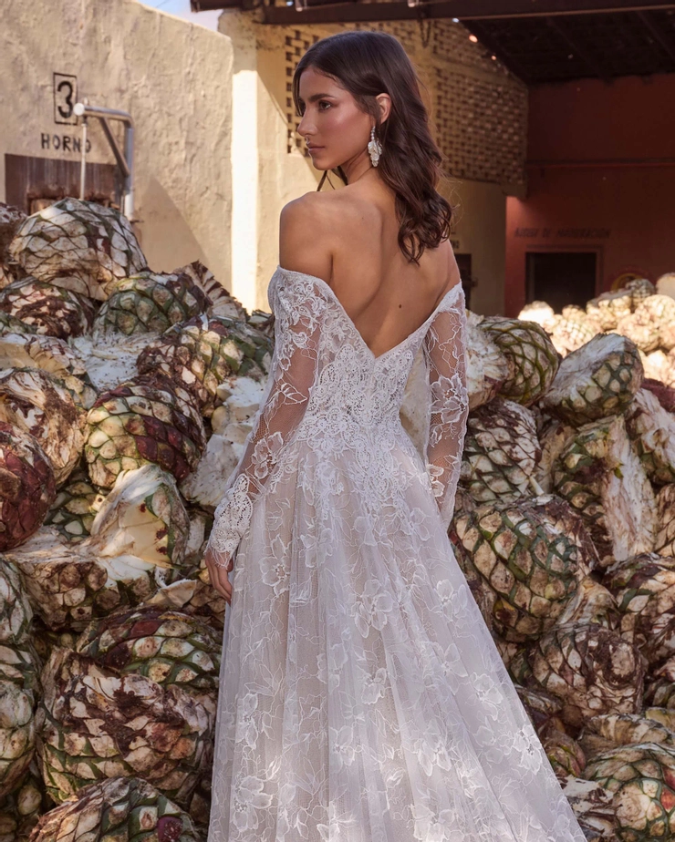 La Perle by Calla Blanche Style #LP2439 #3 backface vertical cropped picture